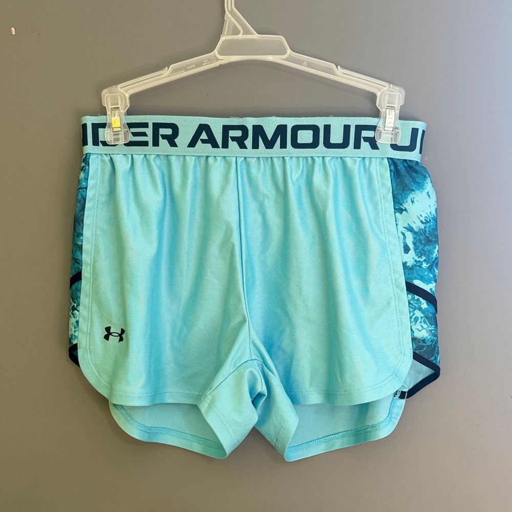 Under Armour Women's Light Blue Athletic Shorts